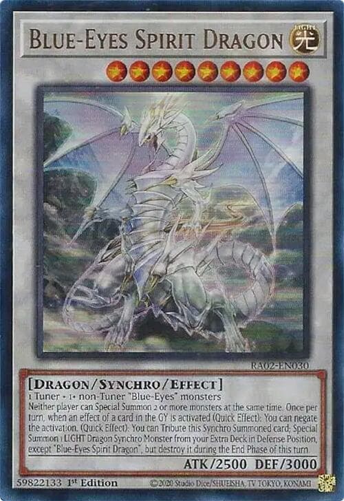 Blue-Eyes Spirit Dragon (UR)