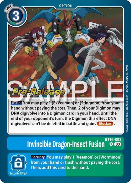Invincible Dragon-Insect Fusion