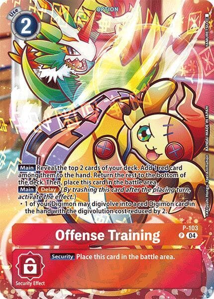 Offense Training (Starter Deck 19 Exclusive)