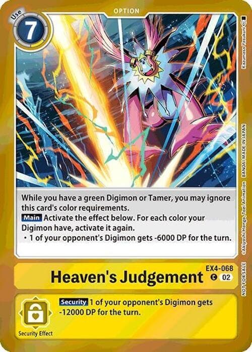 Heaven's Judgement (Event Pack 7)