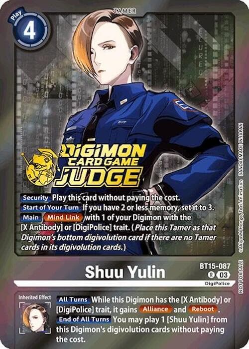 Shuu Yulin (Judge Pack 6)