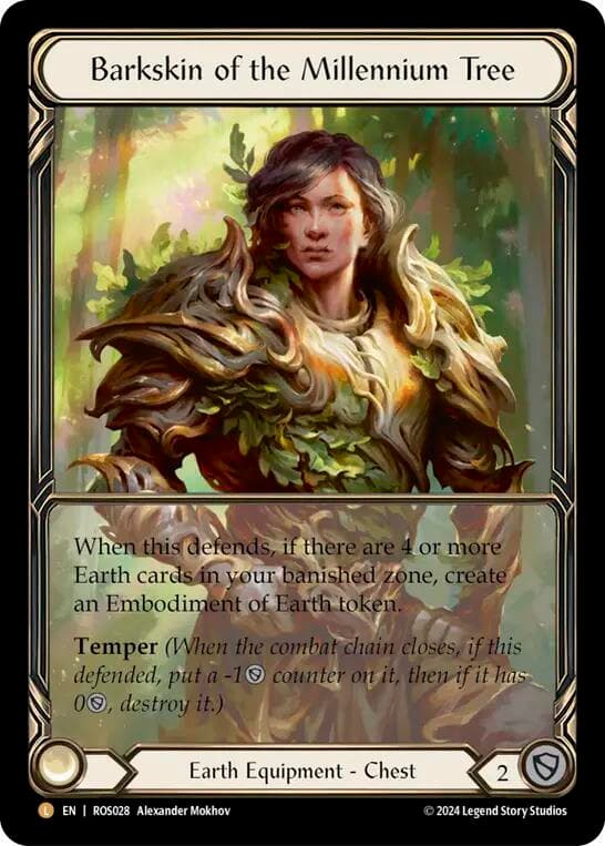 Barkskin of the Millennium Tree (Extended Art)