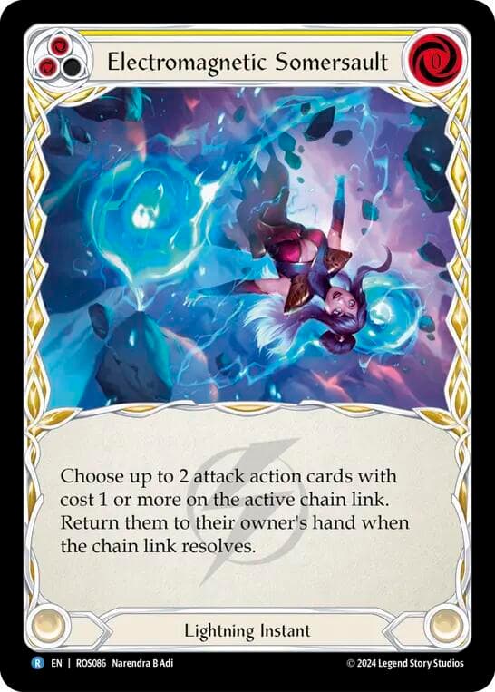 Electromagnetic Somersault (Yellow)