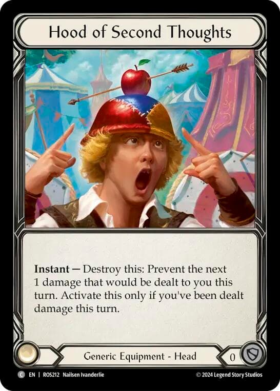 Hood of Second Thoughts