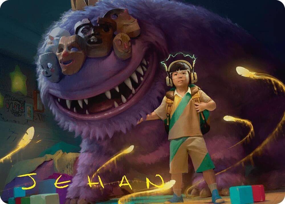 Toby, Beastie Befriender Art Card (Gold-Stamped Signature)