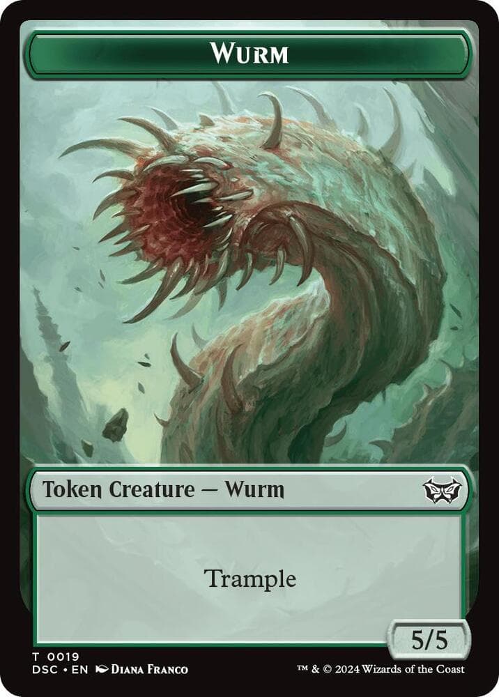 Wurm (0019) // Manifest Double-Sided Token