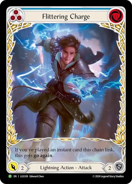 Flittering Charge (Blue) (Extended Art)
