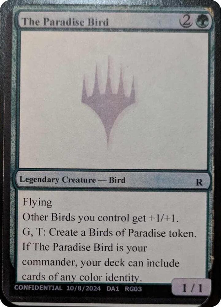 The Paradise Bird
