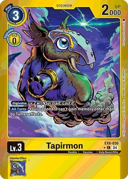 Tapirmon (Limited Foil)
