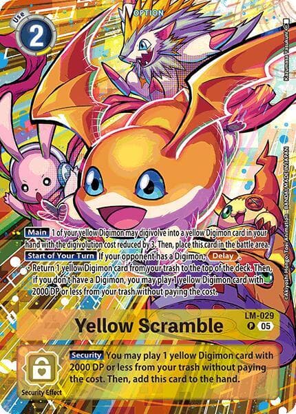 Yellow Scramble (Alternate Art)