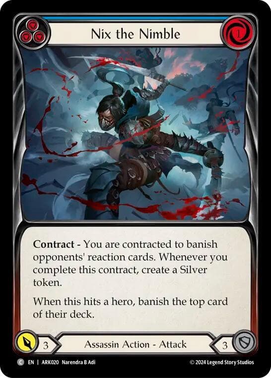 Nix the Nimble (Blue)