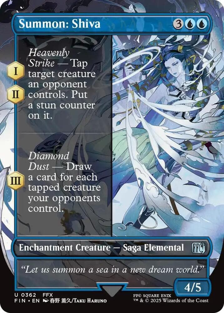 Summon: Shiva (Borderless)