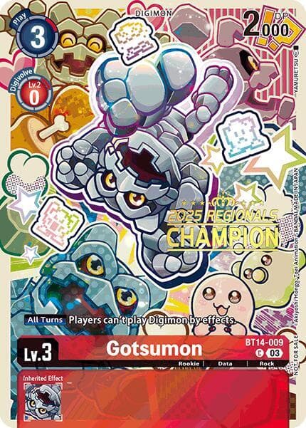 Gotsumon (2025 Regionals Champion)