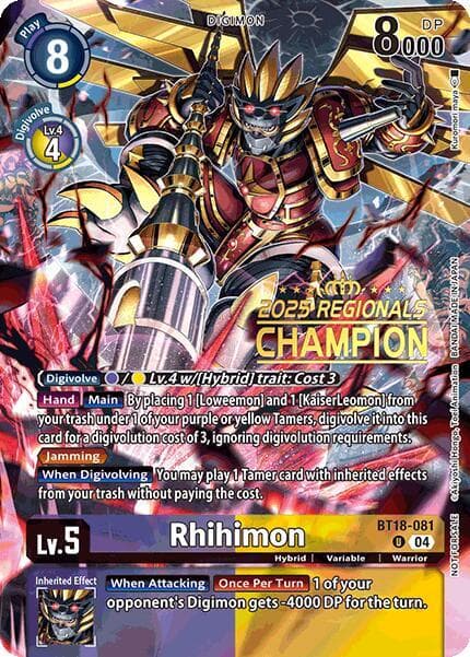Rhihimon (2025 Regionals Champion)