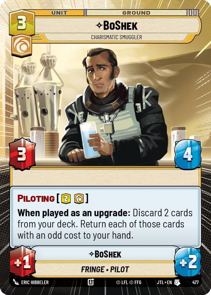 BoShek - Charismatic Smuggler (Hyperspace)