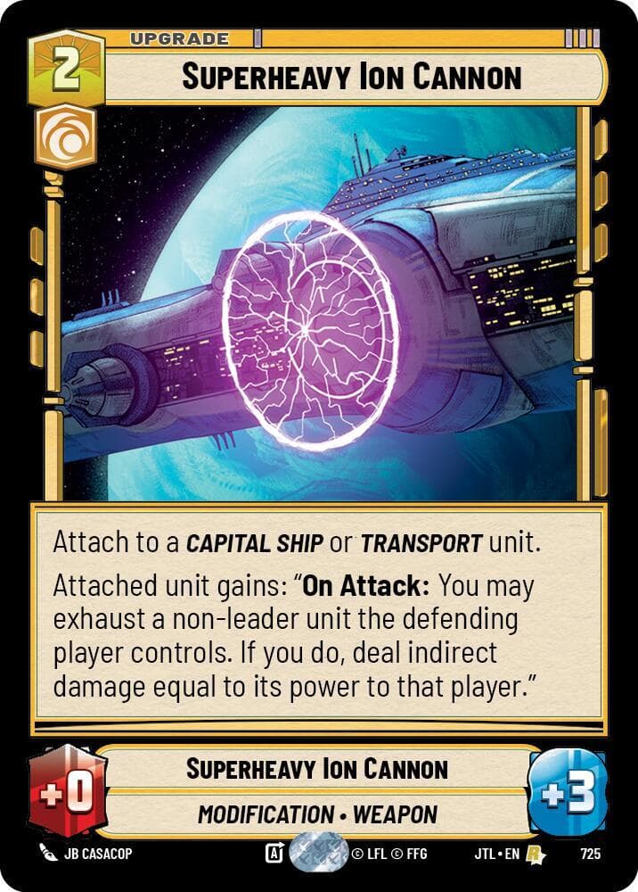 Superheavy Ion Cannon (Foil)