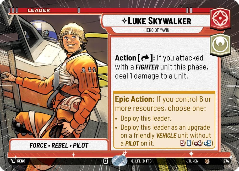 Luke Skywalker - Hero of Yavin (Hyperspace)