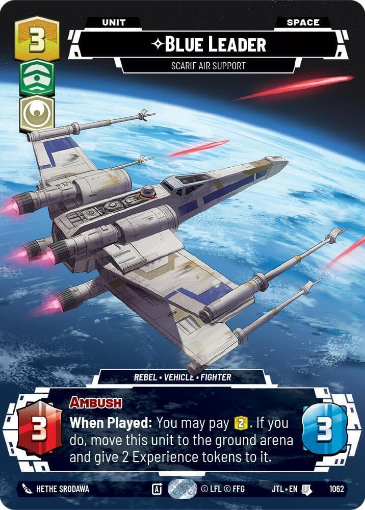 Blue Leader - Scarif Air Support (Prestige Foil)
