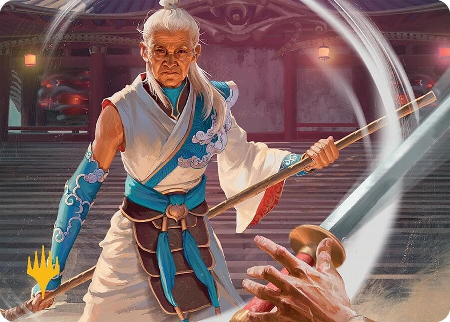 Humbling Elder Art Card (7/54) (Gold-Stamped Planeswalker Symbol)