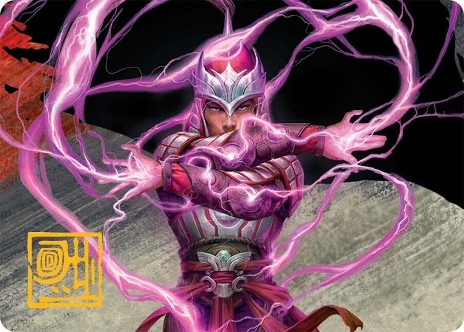 All-Out Assault Art Card (43/54) (Gold-Stamped Signature)