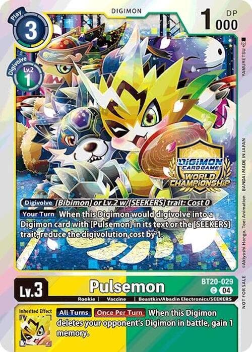 Pulsemon (Regionals 25-26 Champion Card Set Season 1)
