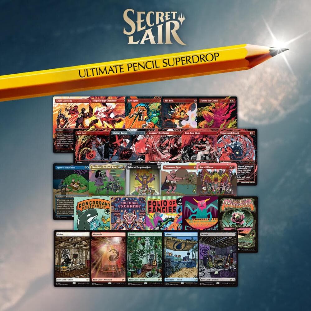 Secret Lair Drop: The Ultimate Pencil - Non-Foil Bundle