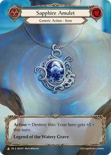 Sapphire Amulet (Treasure)