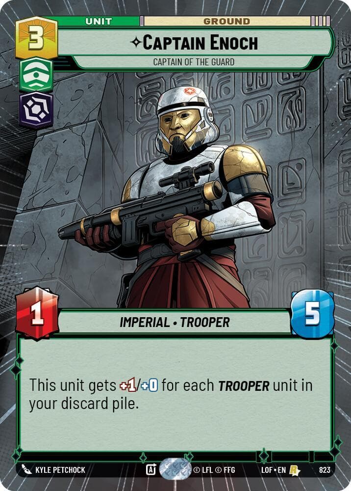 Captain Enoch - Captain of the Guard (Hyperspace Foil)