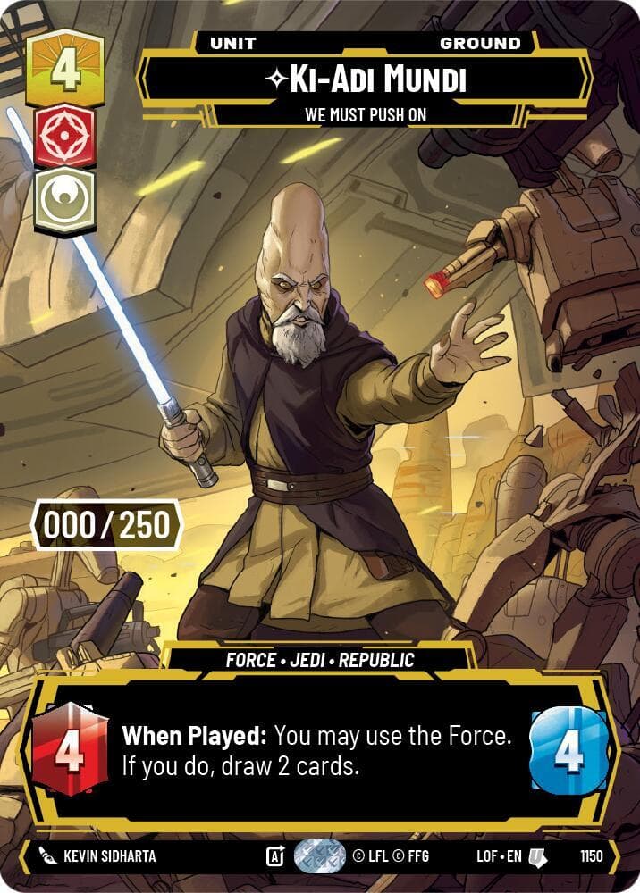 Ki-Adi-Mundi - We Must Push On (Serialized)