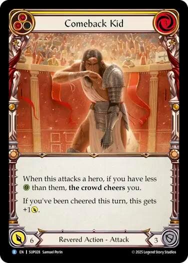 Comeback Kid (Yellow)