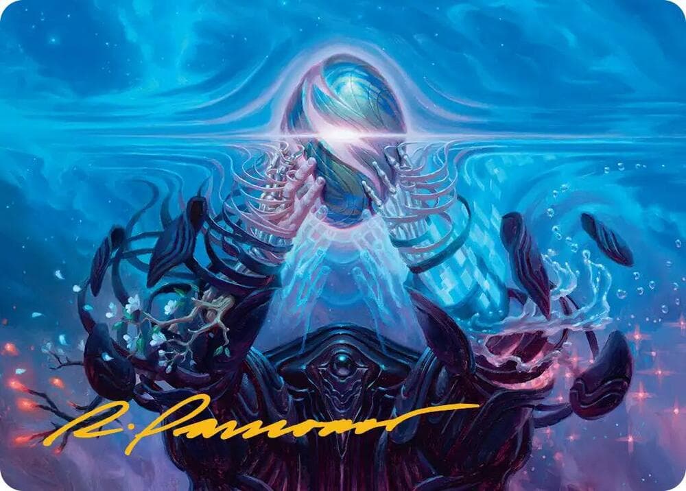 The Endstone Art Card (Gold-Stamped Signature)