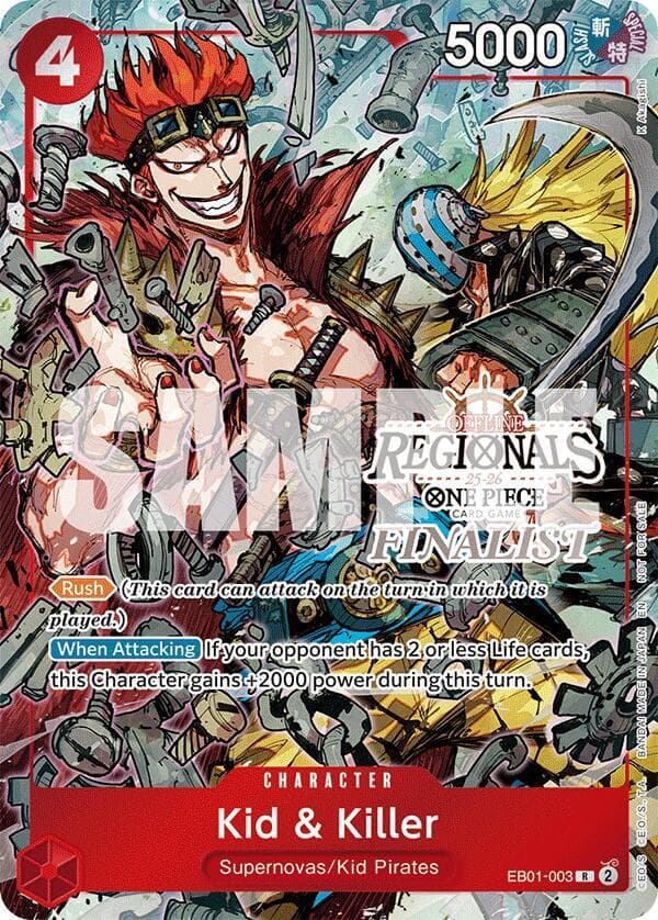 Kid & Killer (Offline Regional Finalist Card Set 2025 Vol.2)