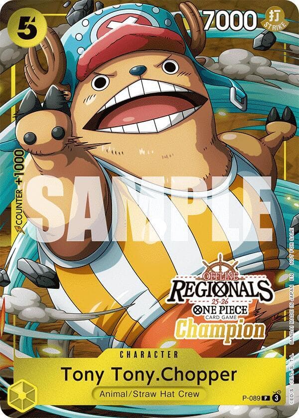 Tony Tony.Chopper (Offline Regional Champion Card Set 2025 Vol.2)