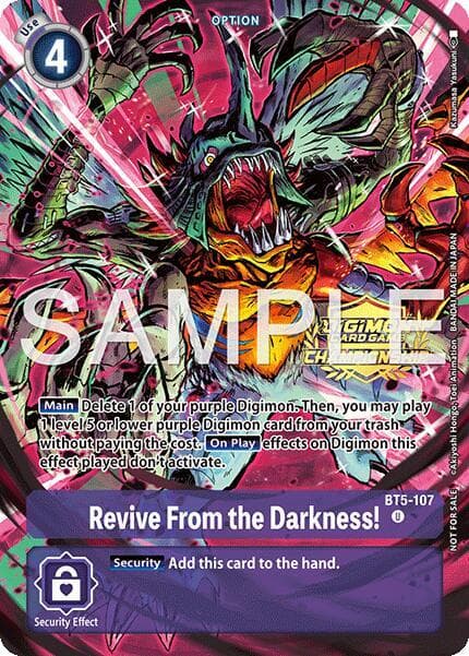 Revive From the Darkness! (Championship 25-26 Tamers Pack Season 1)