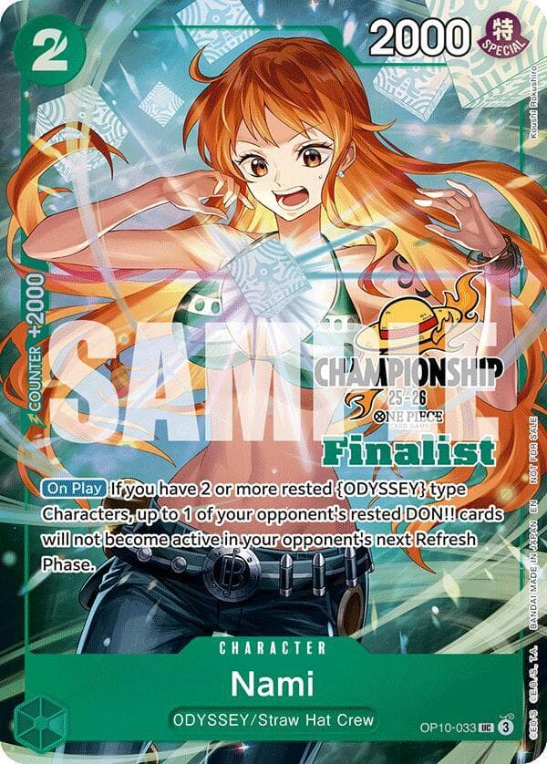Nami (CS 25-26 Finalist Card Set 1)