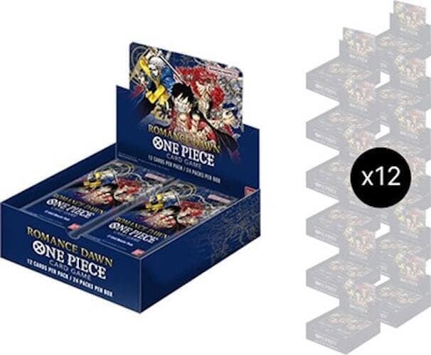 Romance Dawn - Booster Box Case (Wave 1 - Blue)