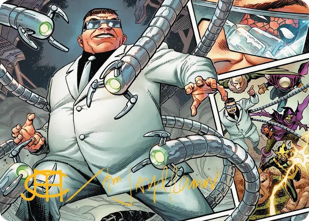 Doctor Octopus, Master Planner Art Card (48/54) (Gold-Stamped Signature)