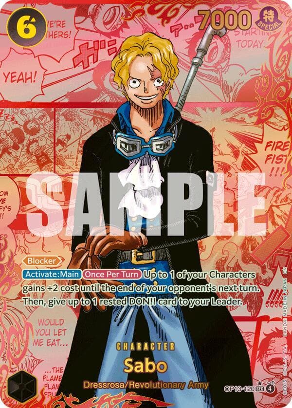 Sabo (120) (Red Super Alternate Art)