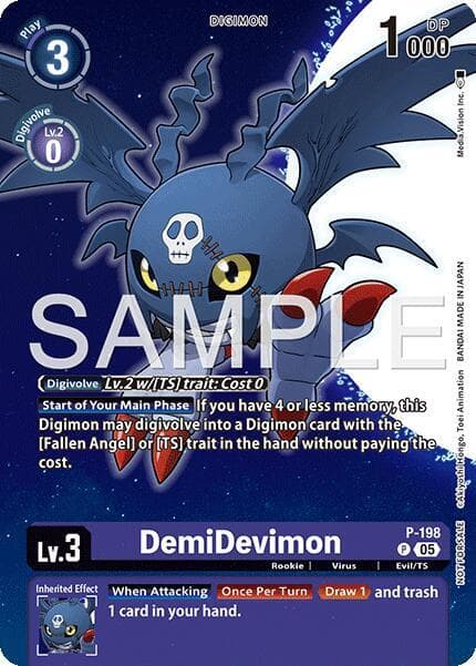 DemiDevimon (Digimon Story: Time Stranger Promo Pack)