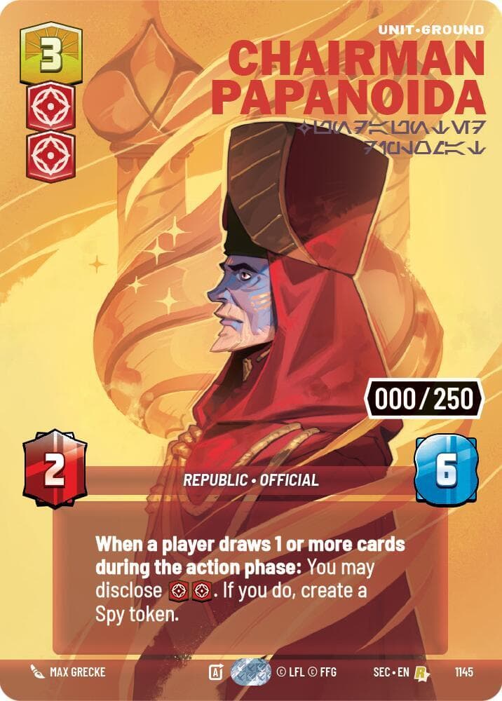 Chairman Papanoida - Undaunted Diplomat (Serialized)