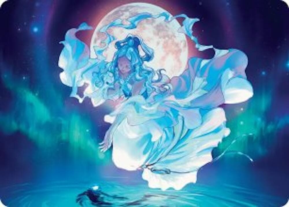 Yue, the Moon Spirit Art Card
