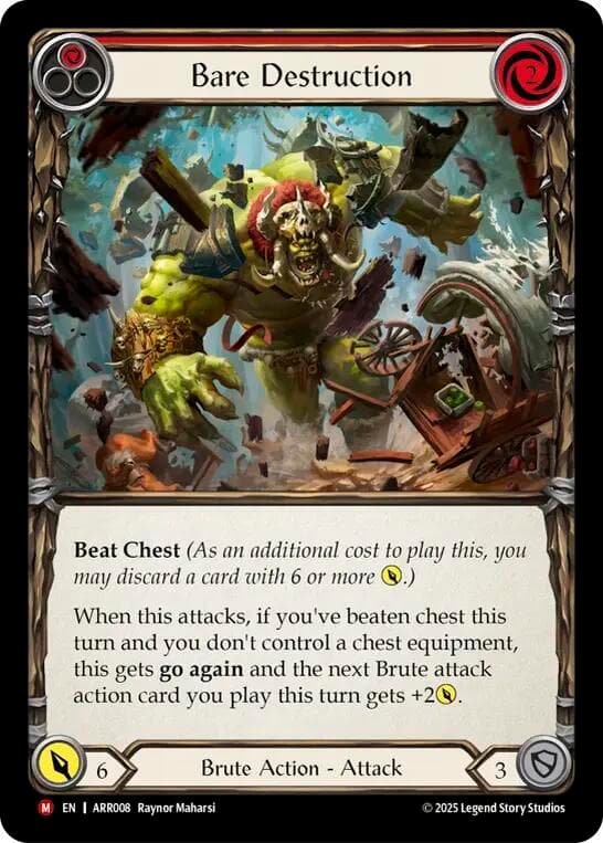 Bare Destruction