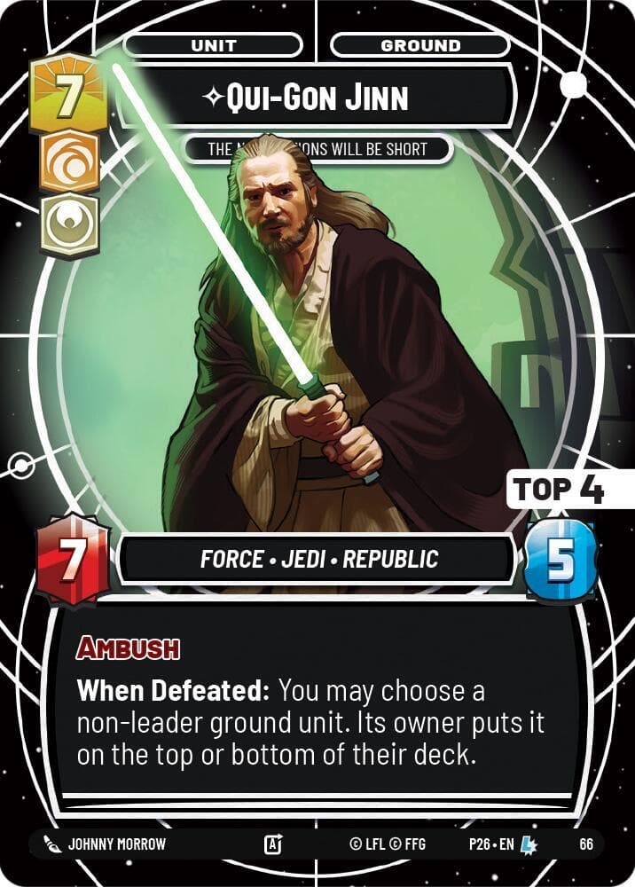 Qui-Gon Jinn - The Negotiations Will Be Short (Top 4)