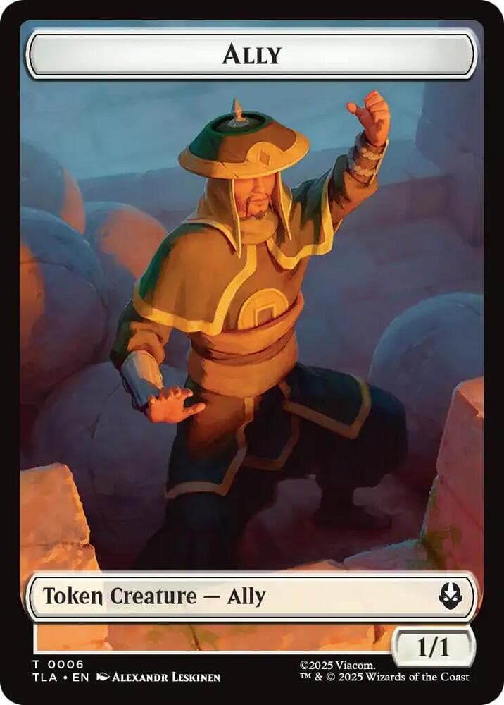 Ally (0006) // Soldier (0002) Double-Sided Token