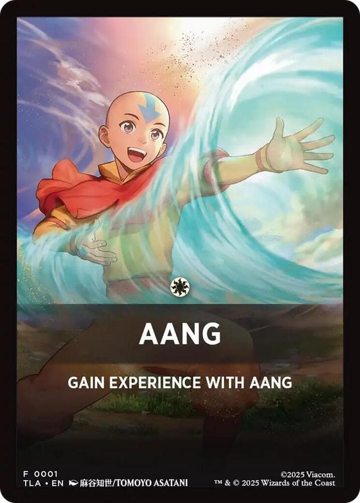 Aang Theme Card