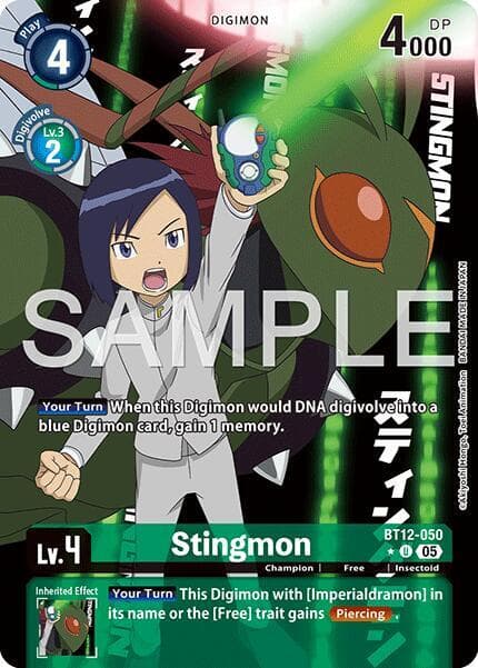 Stingmon - BT12-050 (Alternate Art)