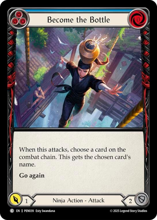 Become The Bottle (Blue)