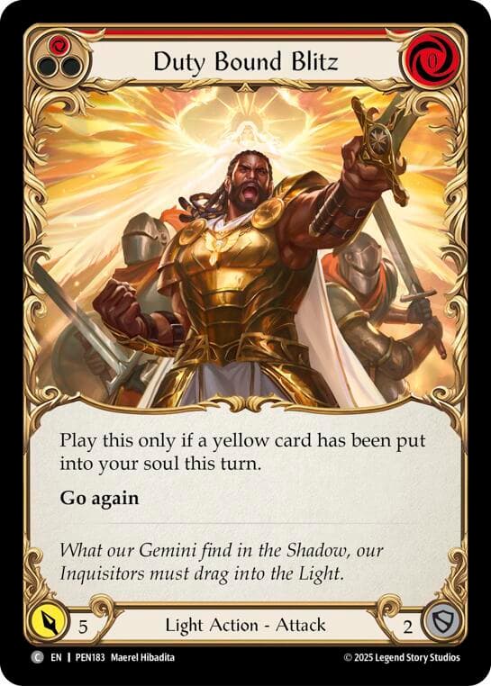 Duty Bound Blitz (Red)