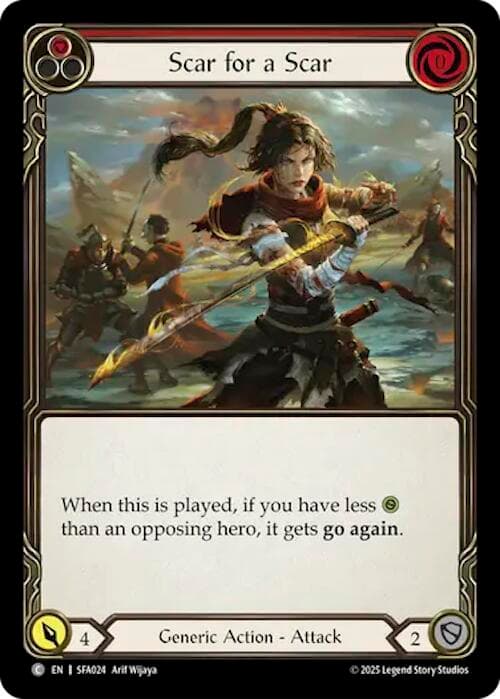 Scar for a Scar (SFA024)