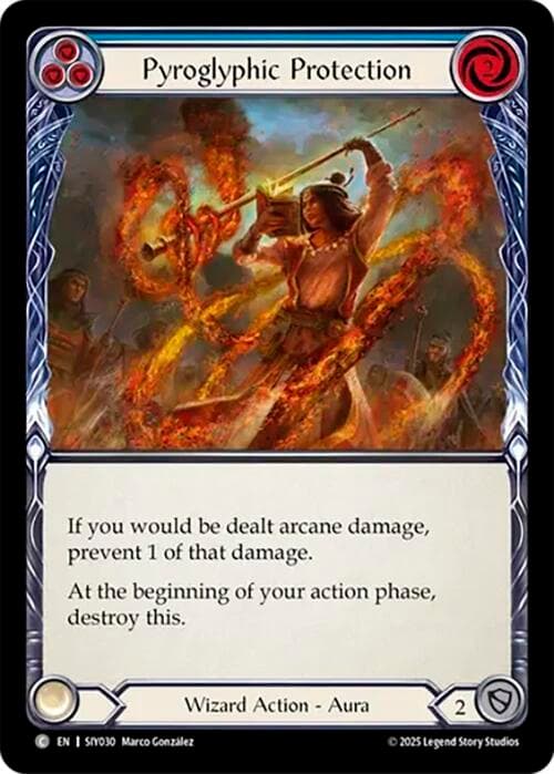 Pyroglyphic Protection